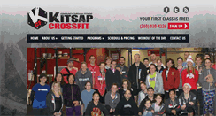 Desktop Screenshot of kitsapcrossfit.com